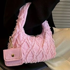 Distressed purse